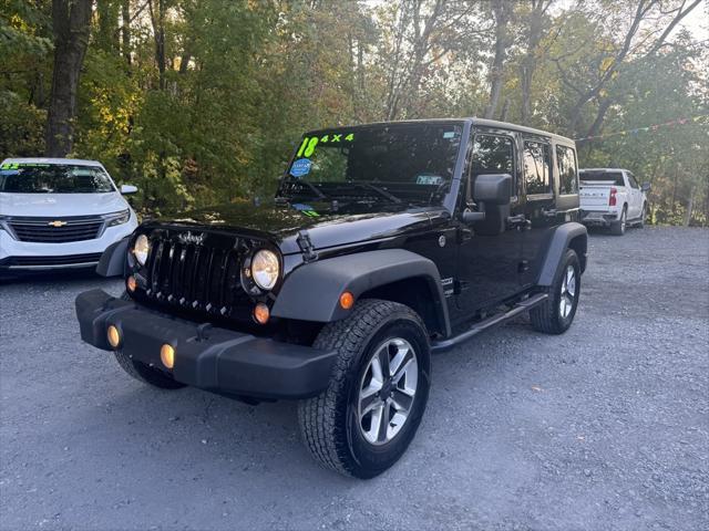 used 2018 Jeep Wrangler JK Unlimited car, priced at $18,993