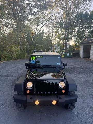 used 2018 Jeep Wrangler JK Unlimited car, priced at $18,993