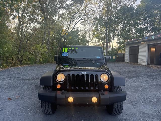 used 2018 Jeep Wrangler JK Unlimited car, priced at $18,993