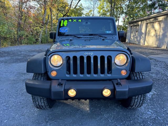 used 2014 Jeep Wrangler Unlimited car, priced at $16,988