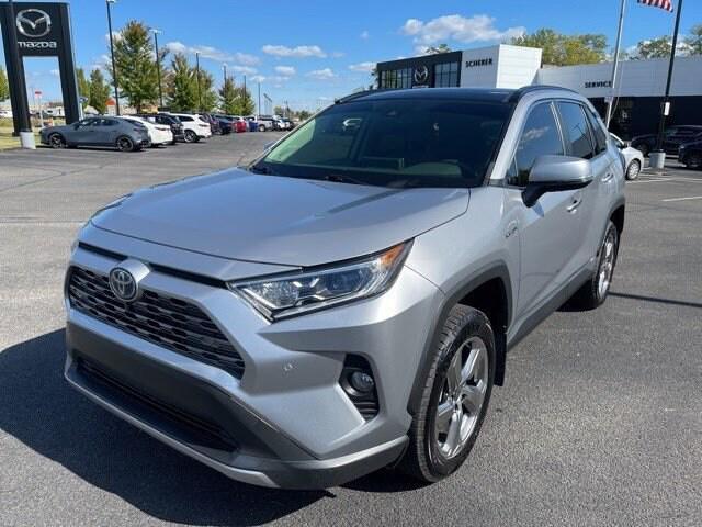 used 2021 Toyota RAV4 Hybrid car, priced at $35,000