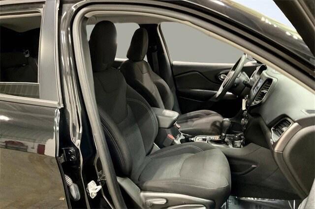 used 2021 Jeep Cherokee car, priced at $20,500