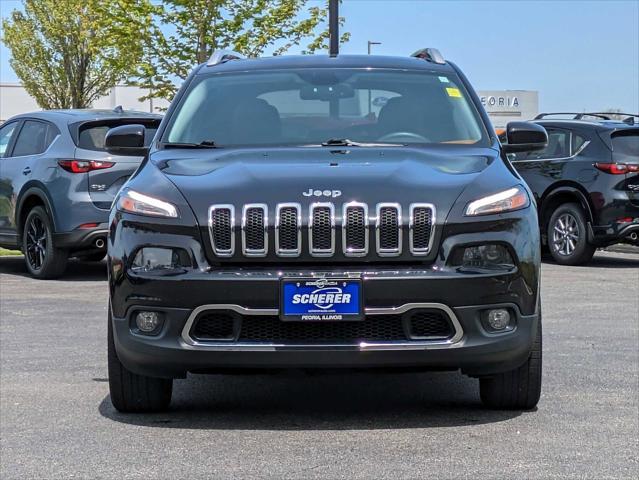 used 2015 Jeep Cherokee car, priced at $15,500