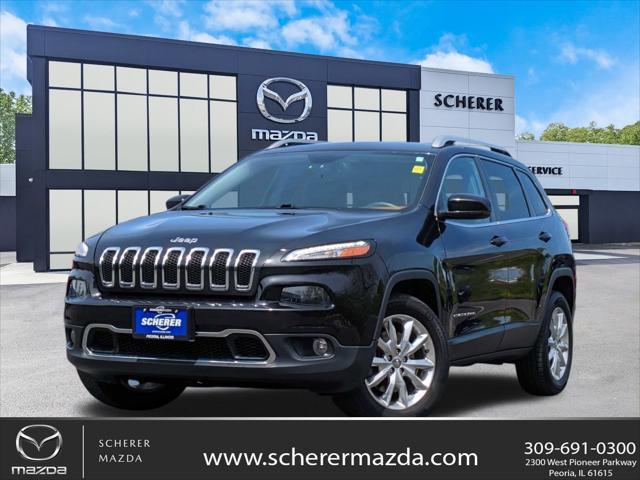 used 2015 Jeep Cherokee car, priced at $15,500
