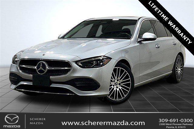 used 2023 Mercedes-Benz C-Class car, priced at $33,600