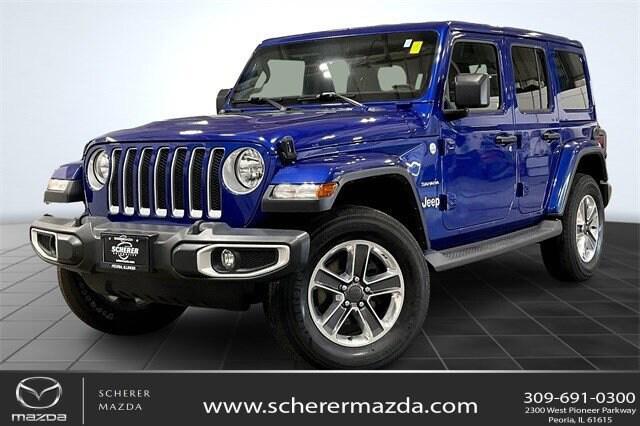 used 2020 Jeep Wrangler Unlimited car, priced at $26,500