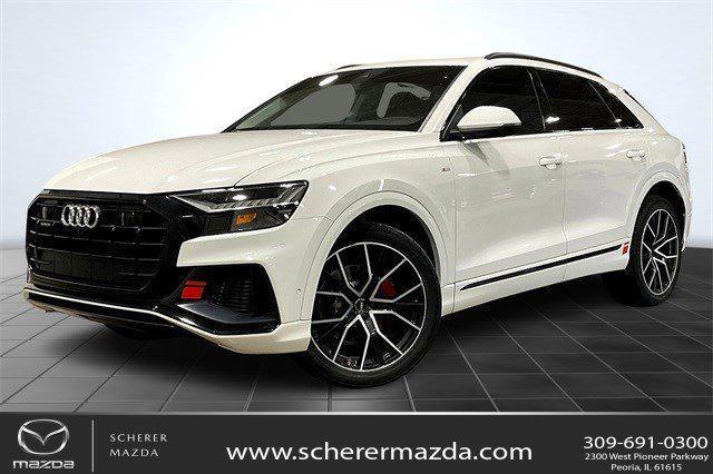 used 2019 Audi Q8 car, priced at $31,000