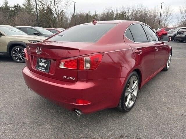 used 2011 Lexus IS 250 car, priced at $11,700