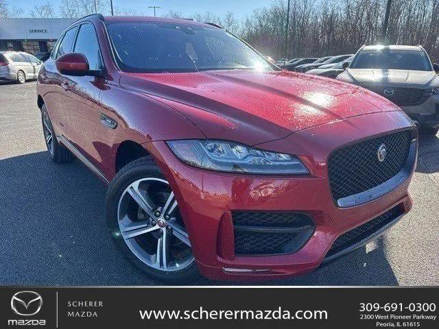 used 2018 Jaguar F-PACE car, priced at $17,000