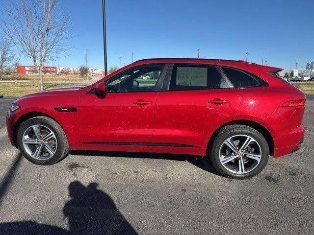 used 2018 Jaguar F-PACE car, priced at $17,000