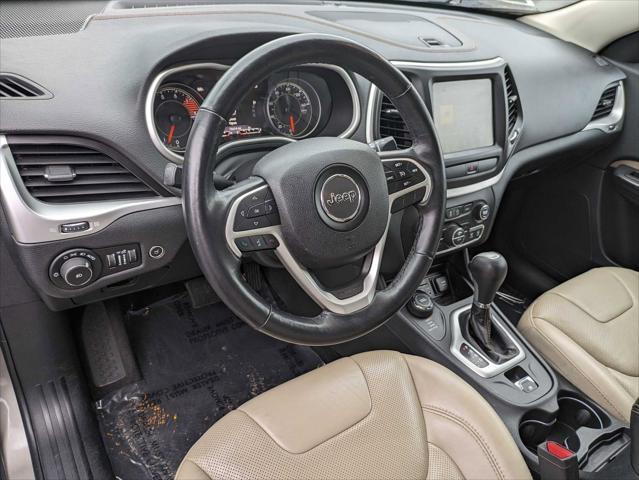 used 2016 Jeep Cherokee car, priced at $16,500