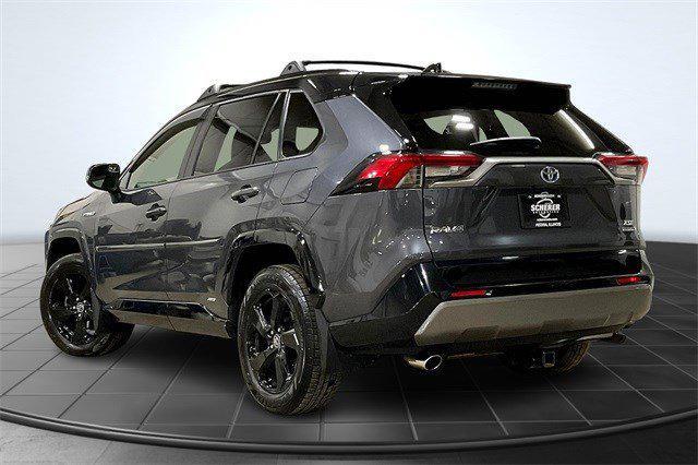 used 2019 Toyota RAV4 Hybrid car, priced at $21,500