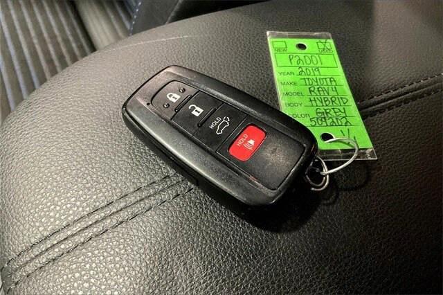 used 2019 Toyota RAV4 Hybrid car, priced at $21,500