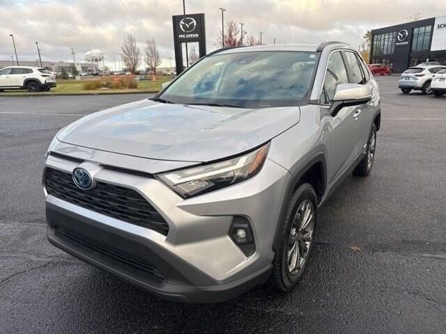 used 2022 Toyota RAV4 Hybrid car, priced at $28,000