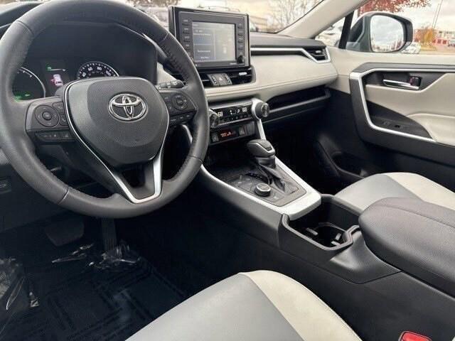 used 2022 Toyota RAV4 Hybrid car, priced at $28,000