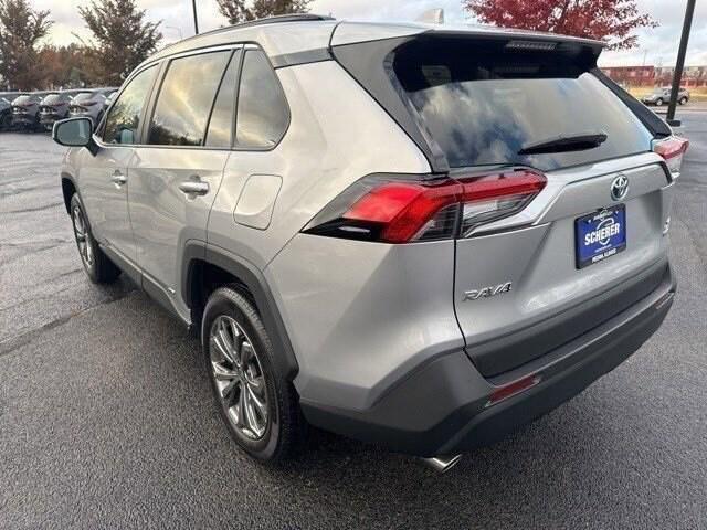 used 2022 Toyota RAV4 Hybrid car, priced at $28,000