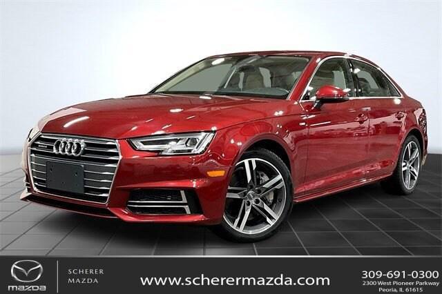 used 2018 Audi A4 car, priced at $18,600