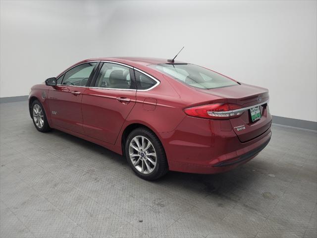 used 2018 Ford Fusion Energi car, priced at $18,995