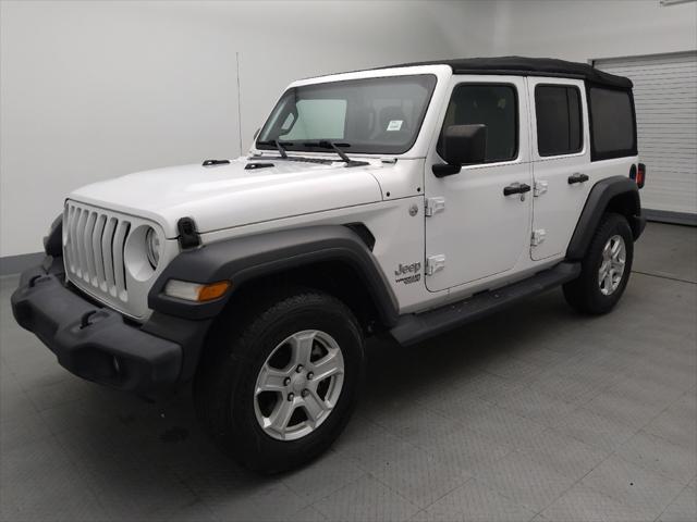used 2018 Jeep Wrangler Unlimited car, priced at $24,595