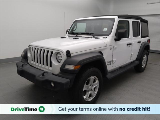 used 2018 Jeep Wrangler Unlimited car, priced at $24,595