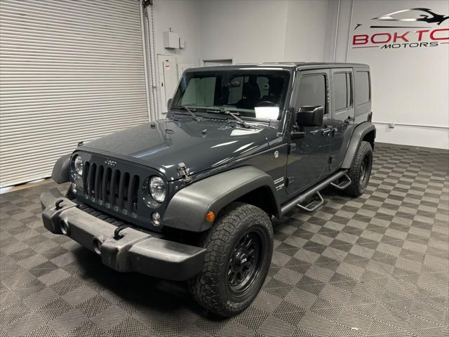 used 2018 Jeep Wrangler JK Unlimited car, priced at $24,599