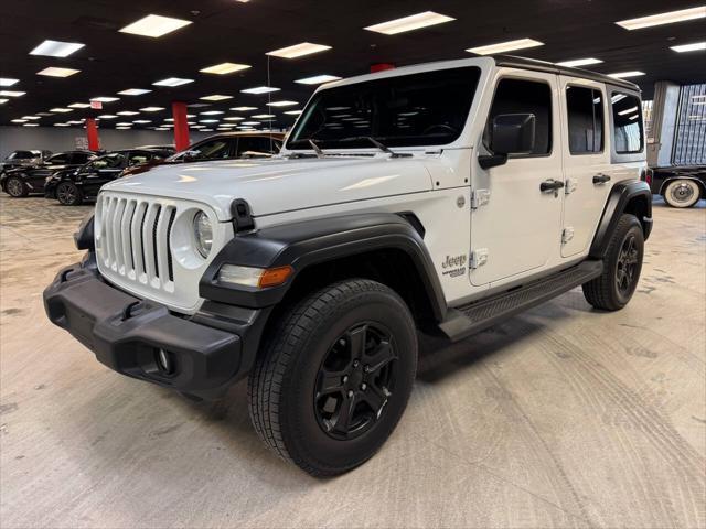 used 2019 Jeep Wrangler Unlimited car, priced at $22,999