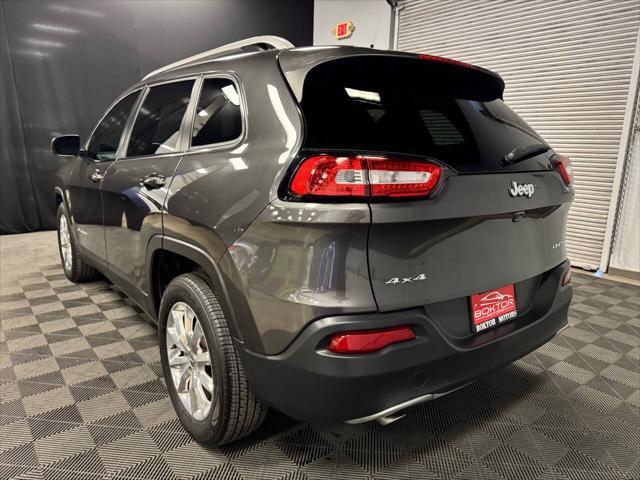 used 2017 Jeep Cherokee car, priced at $15,999