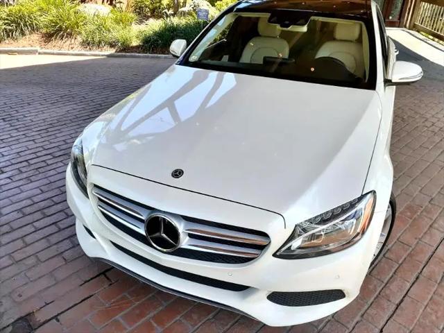 used 2018 Mercedes-Benz C-Class car, priced at $19,950