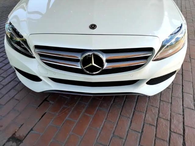 used 2018 Mercedes-Benz C-Class car, priced at $19,950