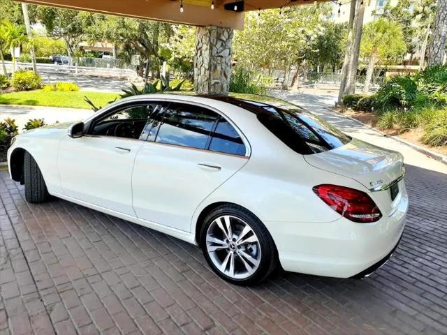 used 2018 Mercedes-Benz C-Class car, priced at $19,950