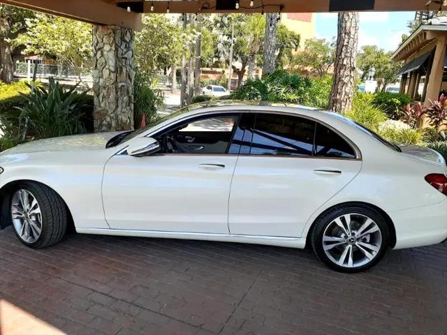 used 2018 Mercedes-Benz C-Class car, priced at $19,950