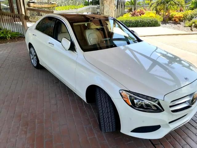 used 2018 Mercedes-Benz C-Class car, priced at $19,950