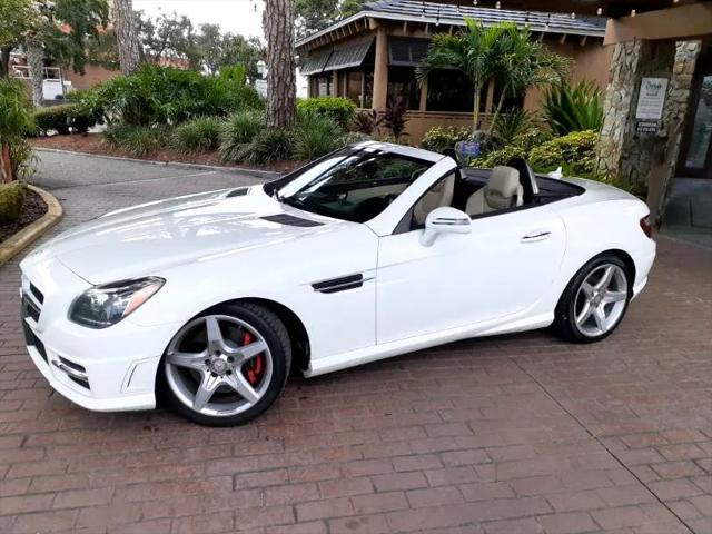 used 2016 Mercedes-Benz SLK-Class car, priced at $23,950