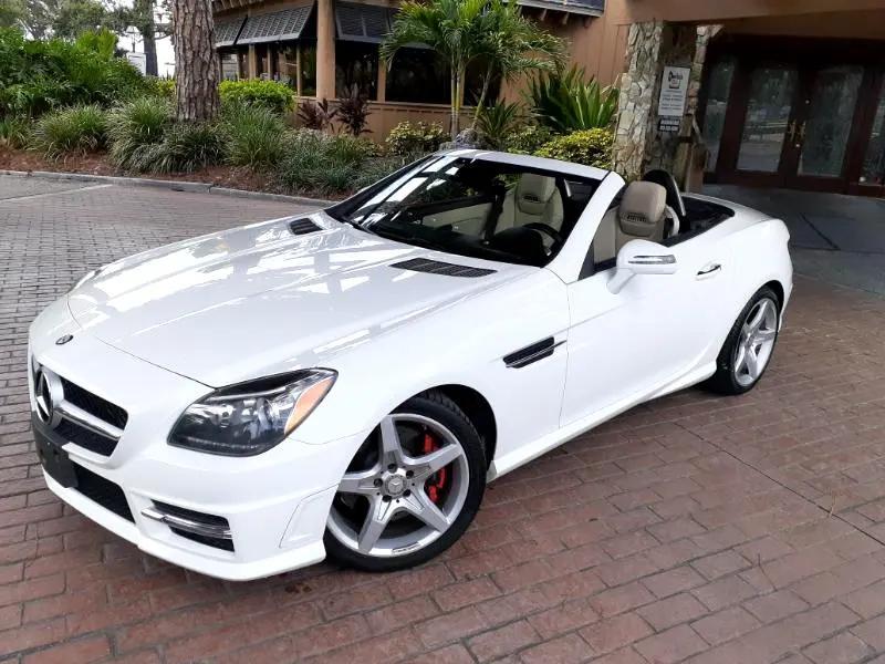 used 2016 Mercedes-Benz SLK-Class car, priced at $23,950