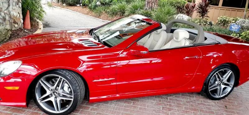 used 2011 Mercedes-Benz SL-Class car, priced at $28,950