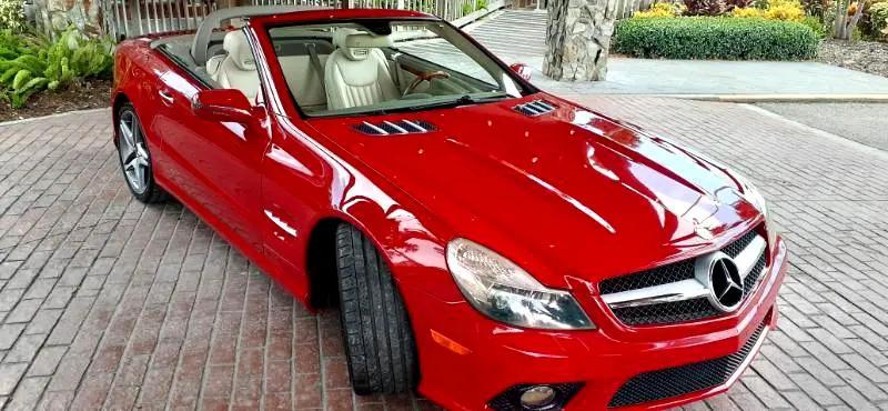 used 2011 Mercedes-Benz SL-Class car, priced at $28,950