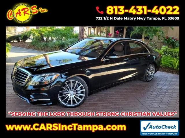 used 2015 Mercedes-Benz S-Class car, priced at $34,950