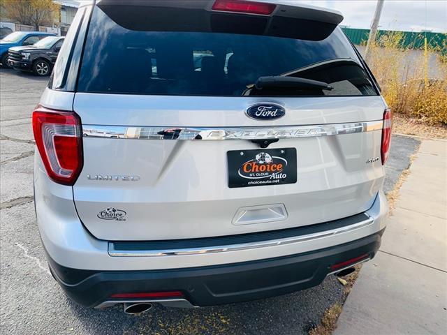 used 2018 Ford Explorer car, priced at $17,990