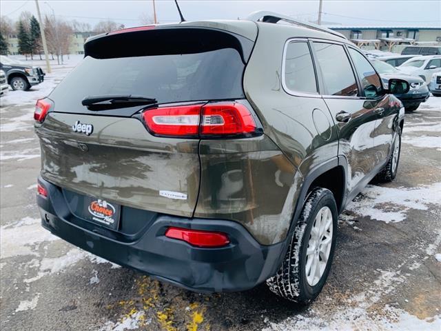 used 2015 Jeep Cherokee car, priced at $11,990