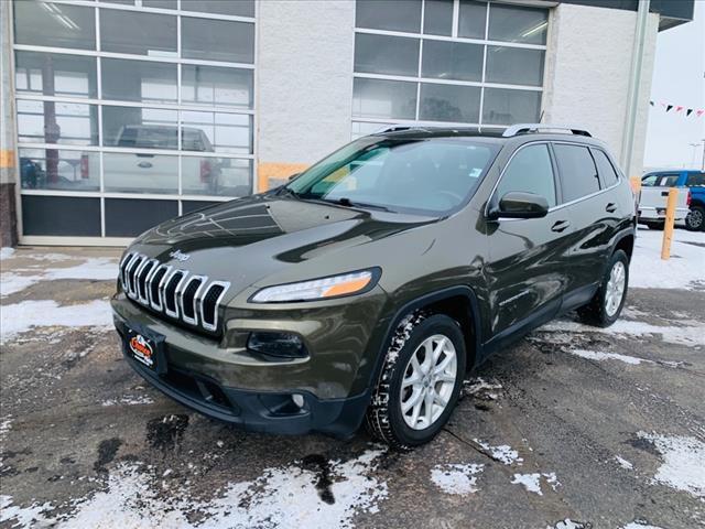 used 2015 Jeep Cherokee car, priced at $11,990