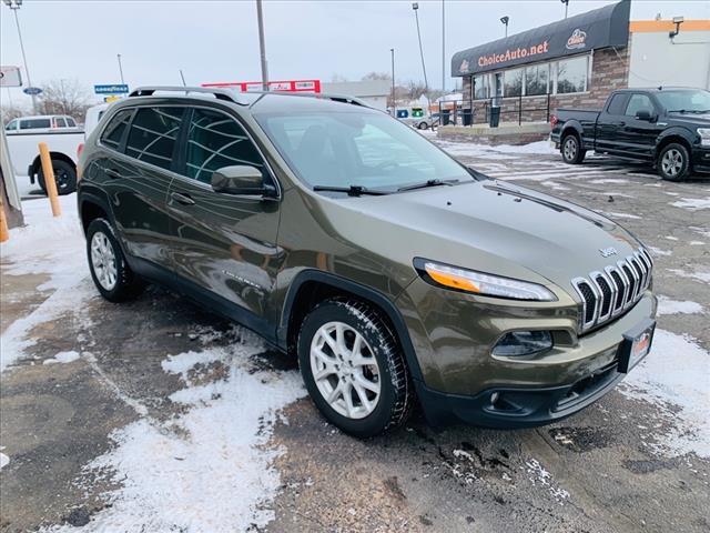 used 2015 Jeep Cherokee car, priced at $11,990