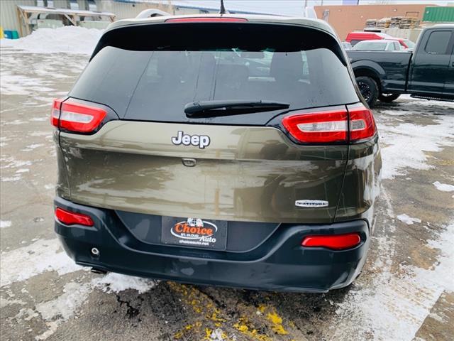 used 2015 Jeep Cherokee car, priced at $11,990