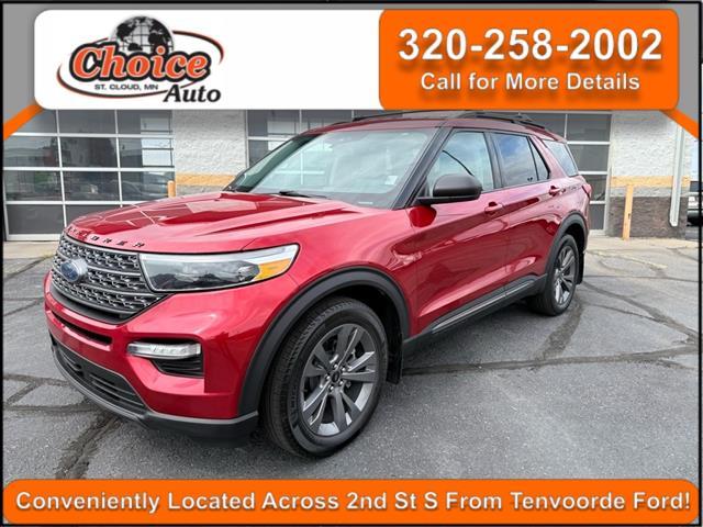 used 2021 Ford Explorer car, priced at $26,890