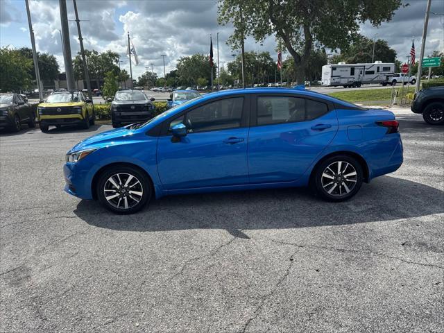 used 2021 Nissan Versa car, priced at $15,000
