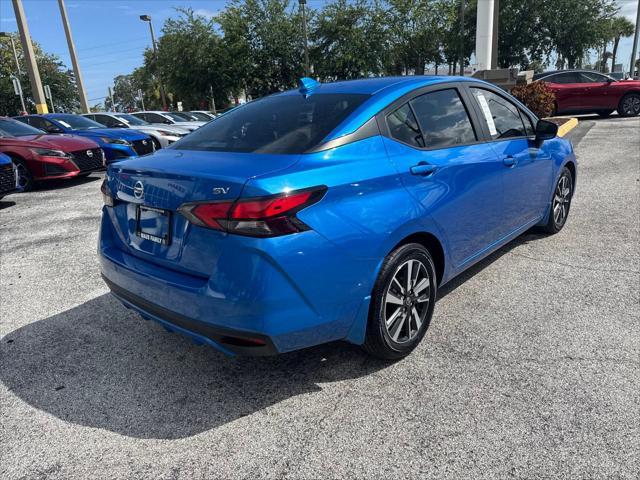 used 2021 Nissan Versa car, priced at $15,000