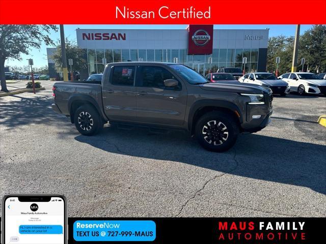 used 2023 Nissan Frontier car, priced at $35,994