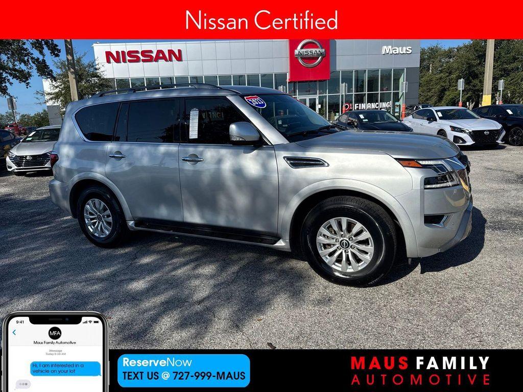 used 2023 Nissan Armada car, priced at $34,400