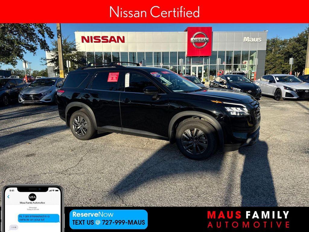 used 2023 Nissan Pathfinder car, priced at $24,987