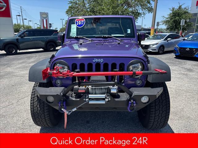 used 2017 Jeep Wrangler car, priced at $22,799