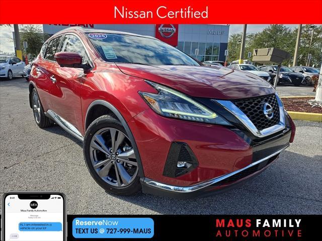 used 2020 Nissan Murano car, priced at $23,123